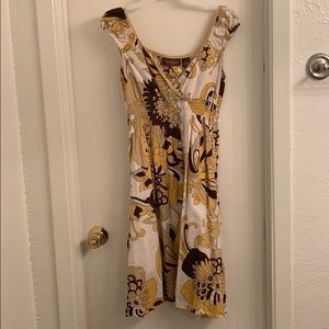 Geometrically patterned dress